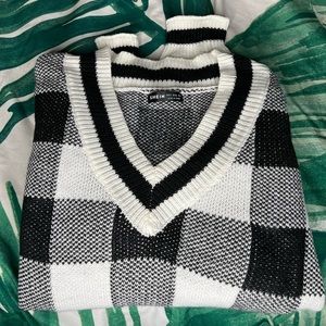 Black & White Sweater